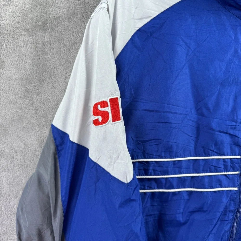 Indianapolis Colts NFL Reebok Sports Illustrated Blue Windbreaker Jacket Mens L